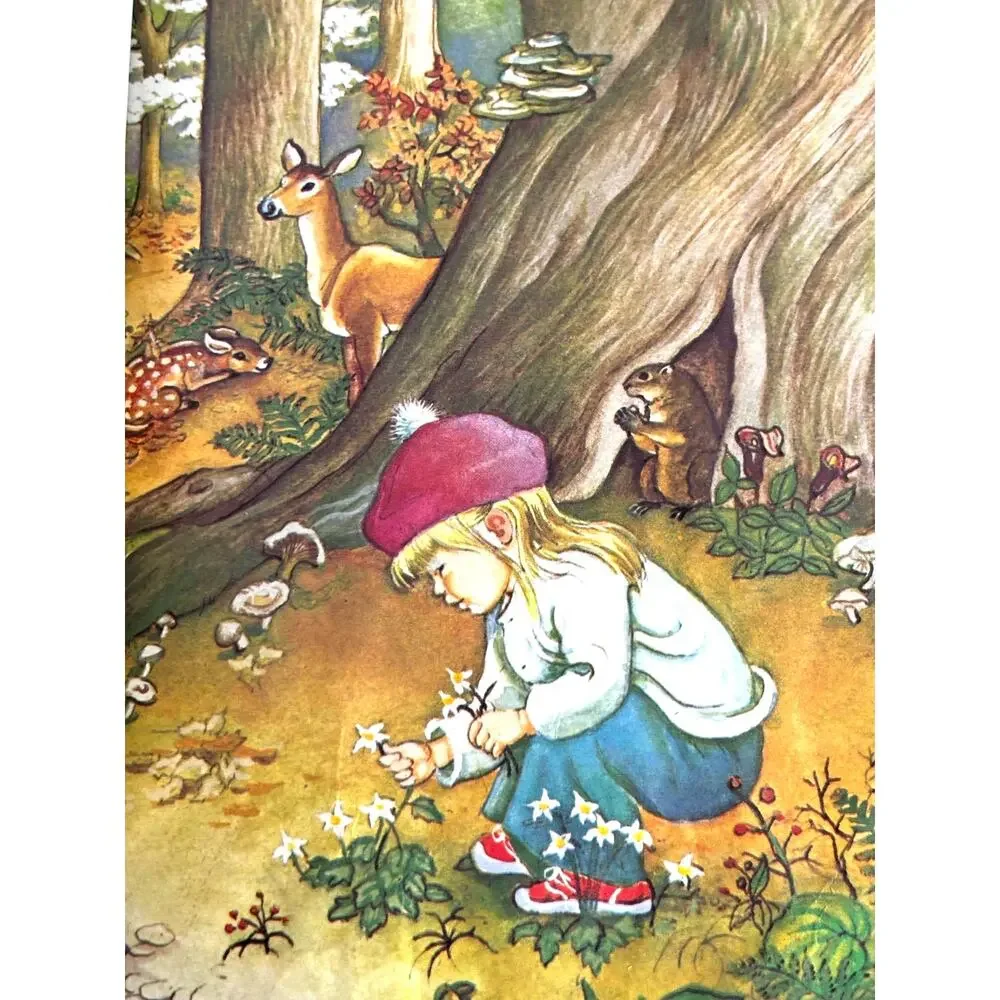VTG 1984 Prayers for a Small Child, Illustrations by Eloise Wilkin, Knee-High Bk